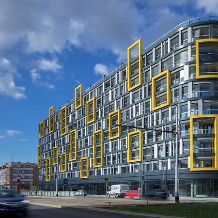 Apartments Harfa Прага Экстерьер фото
