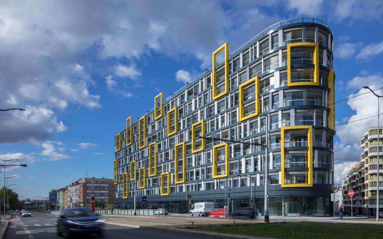 Apartments Harfa Прага Экстерьер фото